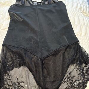 Black XLarge Spanx Body Suit